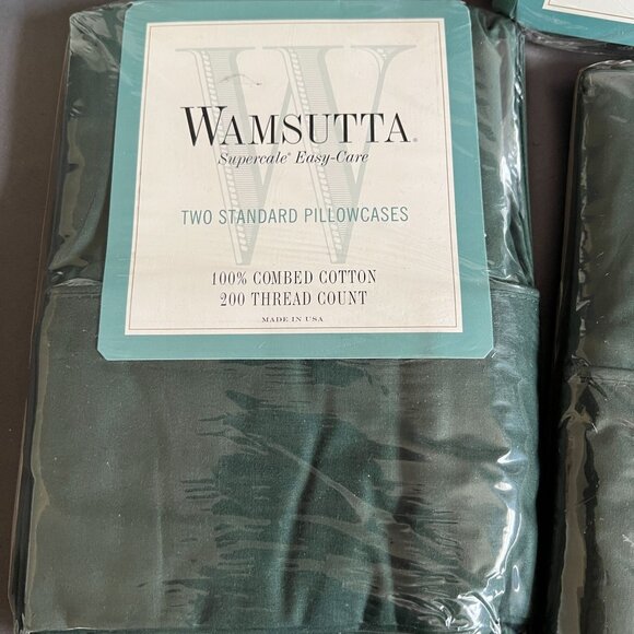 Wamsutta Supercale Easy-Care Full Sheet Set & Pillowcases 100% Cotton 200 Thread - Picture 4 of 6